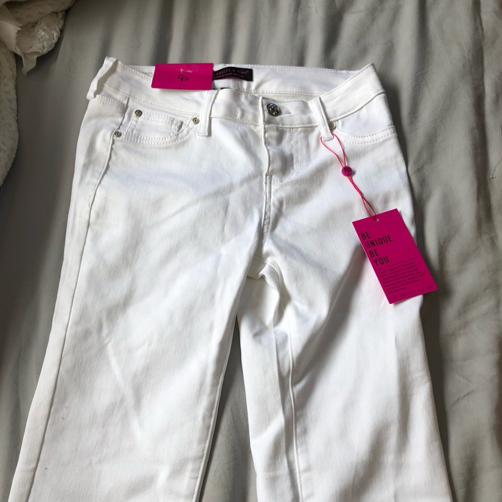 New white jeans